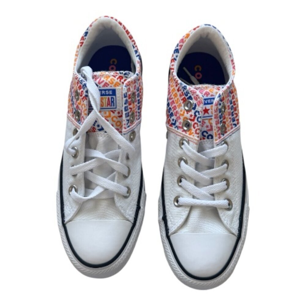 Converse CTAS Madison OX Sneakers Women's Size 8 White Multicolor Low Top NWT